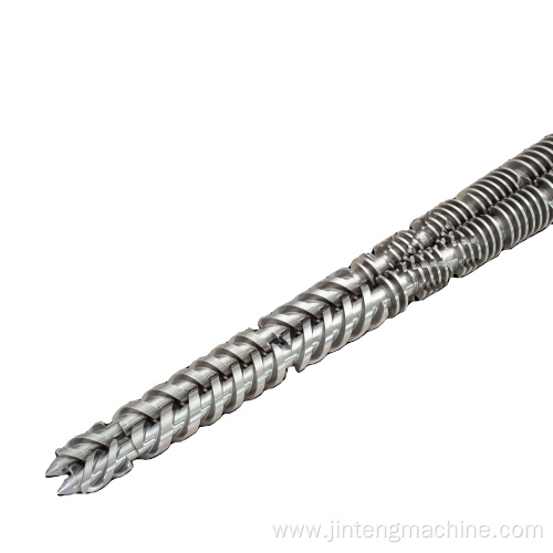 55/120 conical twin screw and barrel for extruders